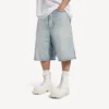 Bota de combate masculina em branco