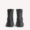 Bota de combate masculina em preto