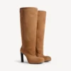 Bota Fargo para mulher em castanho