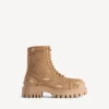 Bota masculina «Combat Strike» em castanho