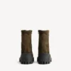 Bota masculina «Combat Strike» em verde-oliva