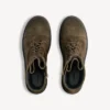Bota masculina «Combat Strike» em verde-oliva