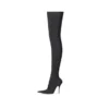 Botas acima do joelho Knife 110 mm «Black Matte Spandex» 719816W2ES01000