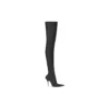 Botas acima do joelho Knife 110 mm «Black Matte Spandex» 719816W2ES01000