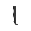 Botas acima do joelho Knife 110 mm «Black Matte Spandex» 719816W2ES01000