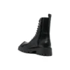 Botas com atacadores Rhino de 25 mm «Pele de bezerro lisa preta» 712638WBB501000
