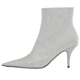 Botas com brilho e lâmina de 85 mm «Silver» 579280WA7018163