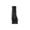 Botas de cano curto com biqueira quadrada «Couro Preto» 678108WBC301000