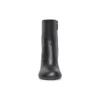 Botas de cano curto femininas de 90 mm «Couro Preto» 701937WBCR01000