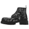 Botas de cano curto Strike «Couro Preto Desbotado» 589338WBEF19010