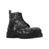 Botas de cano curto Strike «Couro Preto Desbotado» 589338WBEF19010