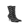 Botas de spandex com logótipo Monogram de 80 mm «Black» 549784W1P601264