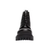 Botas Martin Mid com atacadores, em pele de vaca, tamanho pequeno, «Preto» 589338WA9601000