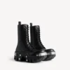 Botas masculinas com atacadores «Bulldozer» em preto