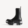 Botas masculinas com atacadores «Bulldozer» em preto