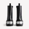 Botas masculinas com atacadores «Bulldozer» em preto