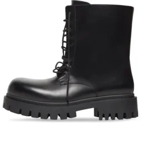 Botas Sergent 20 mm «Couro Preto» 701394WBD401000