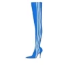Botins acima do joelho Balenciaga x adidas Originals Knife «Blue» 724074W2ES14090