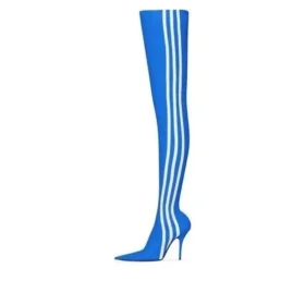 Botins acima do joelho Balenciaga x adidas Originals Knife «Blue» 724074W2ES14090