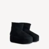 Botins de plataforma «Alaska» para mulher em preto