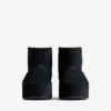 Botins de plataforma «Alaska» para mulher em preto