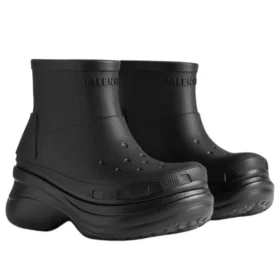 Botins de plataforma Balenciaga x Crocs «Black» 713679W1S8E1000