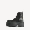 Botins de plataforma femininos «Strike» com pingentes em preto/multicolorido Botins de plataforma femininos «Strike» com pingentes em preto/multicolorido