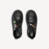Botins de plataforma femininos «Strike» com pingentes em preto/multicolorido Botins de plataforma femininos «Strike» com pingentes em preto/multicolorido