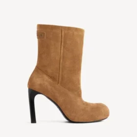 Botins Fargo para mulher em castanho