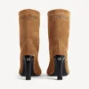 Botins Fargo para mulher em castanho