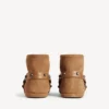 Botins femininos «Alaska Soft» em camelo