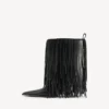 Botins femininos «Avenue Fringe» em preto