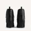 Botins femininos «Avenue Fringe» em preto