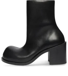 Botins Hummer de 90 mm «Couro Preto» 712843WBDO01000