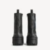 Botins masculinos com atacadores «Bulldozer» em preto