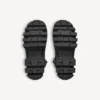 Botins masculinos com atacadores «Bulldozer» em preto