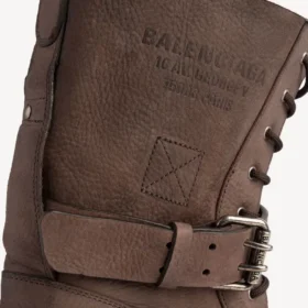 Botins masculinos com atacadores «Venom» em castanho