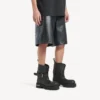 Botins masculinos com atacadores Venom em preto