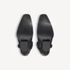 Botins Memphis para mulher com arnês em preto