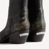 Botins Memphis para mulher em preto/bege Botins Memphis para mulher em preto/bege