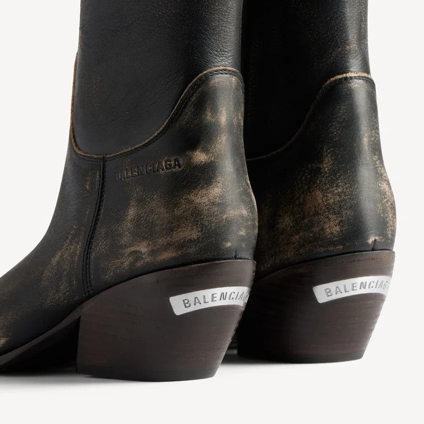 Botins Memphis para mulher em preto/bege Botins Memphis para mulher em preto/bege