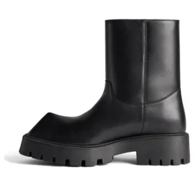 Botins Rhino «Pele de bezerro lisa preta» 763684WBB501000