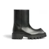 Botins Rhino «Pele de bezerro lisa preta» 763684WBB501000