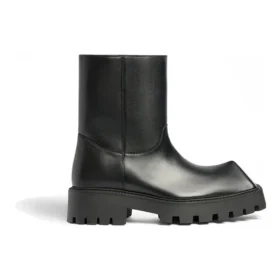 Botins Rhino «Pele de bezerro lisa preta» 763684WBB501000