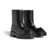 Botins Rhino «Pele de bezerro lisa preta» 763684WBB501000