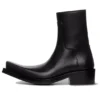 Botins Santiago «Pele de bezerro preta mate» 745530WBDO01000