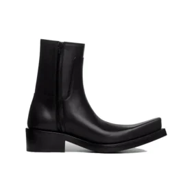 Botins Santiago «Pele de bezerro preta mate» 745530WBDO01000