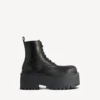 Botins Strike para mulher em preto