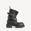 Botins Venom City para mulher em preto