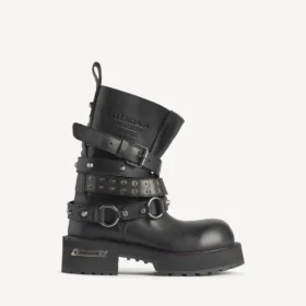 Botins Venom City para mulher em preto